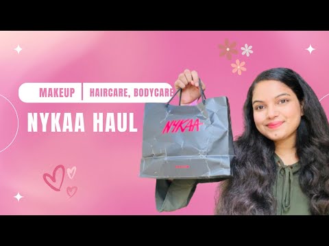 NYKAA HAUL🛍️: Everything You Need to Know About Indian Skincare, Haircare & Makeup