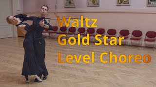 Waltz Gold Star Level Choreography |  Hover Cross from PP to Reverse pivot (3.8)