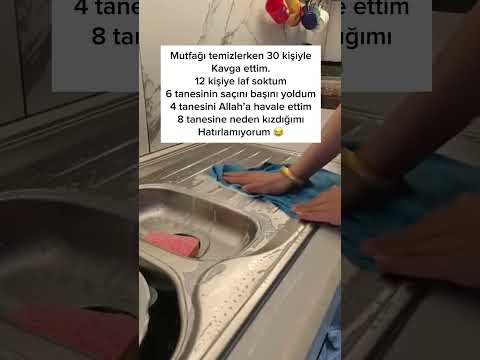 Temizlik sırasında Sizinde aklınızdan geçenler böylemi 😂