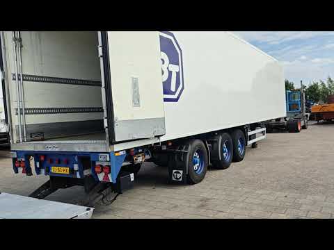 Pacton Z3-002 3-Assen BPW - StuurAs - KoelVriesTransport + Carrier Maxima 1300 + Laadklep 2500KG - 12/2025 APK | Trailers | Koel-vriestransport