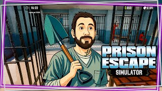 Mi primer dia EN LA CARCEL *Prison Escape Simulator*
