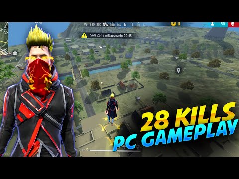 28 kills💪SCAR +MP40 99% Headshot Rate⚡| Solo Vs Squad Full Gameplay | intel i5 🖥 Freefire