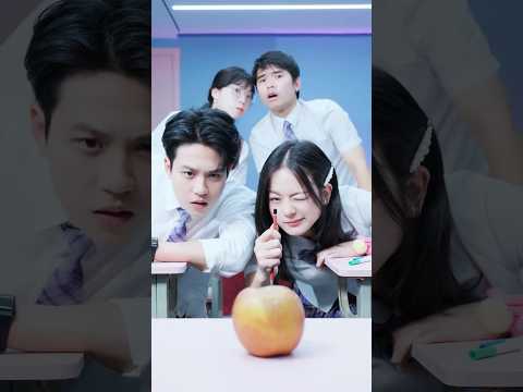Mindblowing Pencil Hack in Class! ✏️😱 #linhchihihi #messyclassroom #schoolcrush #schooldrama