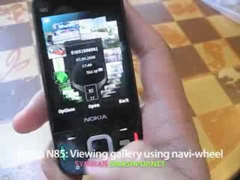 (MALAY) Nokia N85 : Gallery & Navi-Wheel