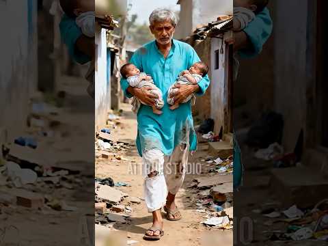 Twin girls abandoned as newborns #ai #subscribe