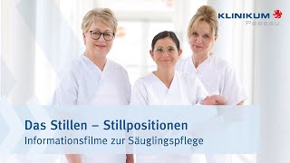 Säuglingspflege - Das Stillen - Stillpositionen