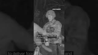 Ukrainian Soldiers Evacuate Their Brother-in-Arms Using Zmiy 500 Ground Drone #warinukraine #drone
