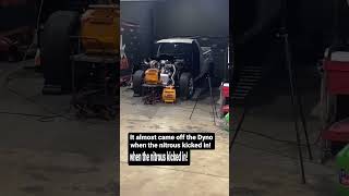 Truck Jumps off of Dyno Mid-Test...