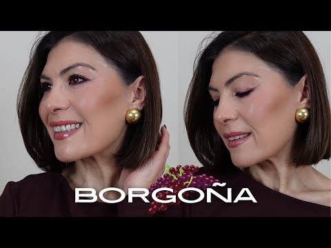 Tutorial de maquillaje: Delineado en Borgoña