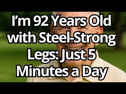 Strong Legs After 70 || 5 MINUTES a Day Can Help You Walk Strong Again After age 60