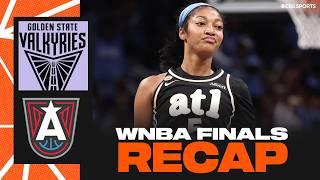 Dream dominate Valkyries behind Angel Reese's double-double, take 2-1 series lead in WNBA Finals