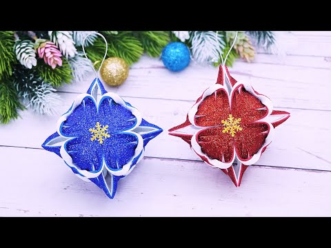 How to Make Ornaments at Home 🎄 Christmas Decoration Ideas 🎅🏻 DIY Xmas Tree Ornaments