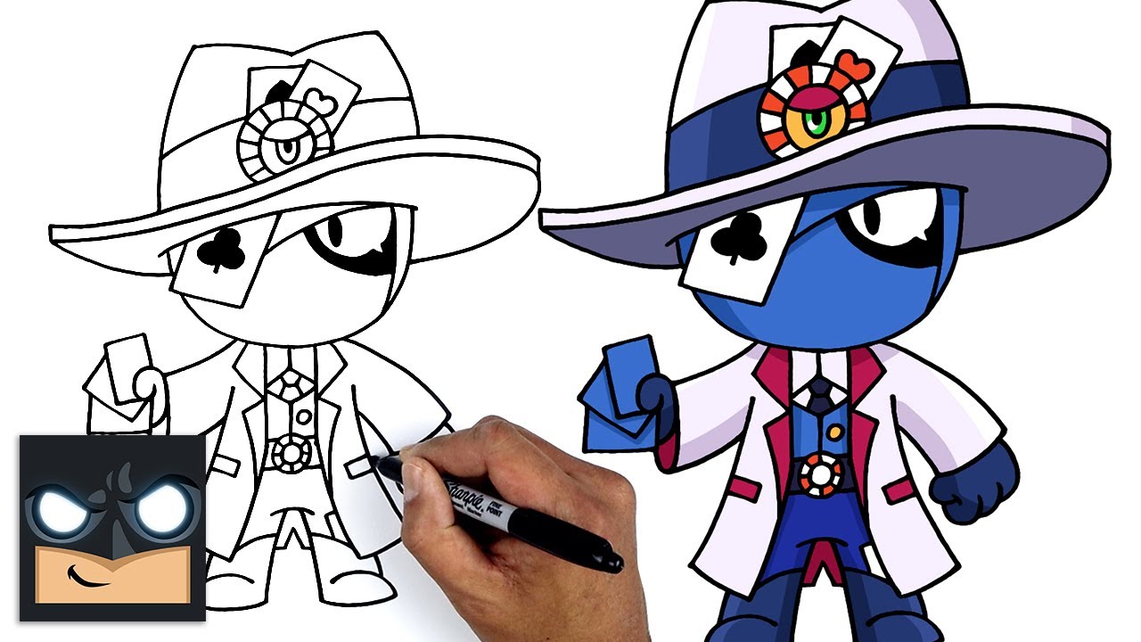How To Draw MISFORTUNE TARA - BRAWL STARS