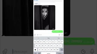 Scary correspondence with my Friend