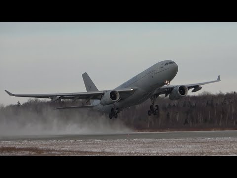 Royal Air Force - Airbus Voyager KC2 - Takeoff & Landing