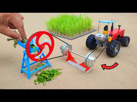 Top most creative diy mini tractor videos of farm animals  | chaff cutter | tractor | @MiniCreative1