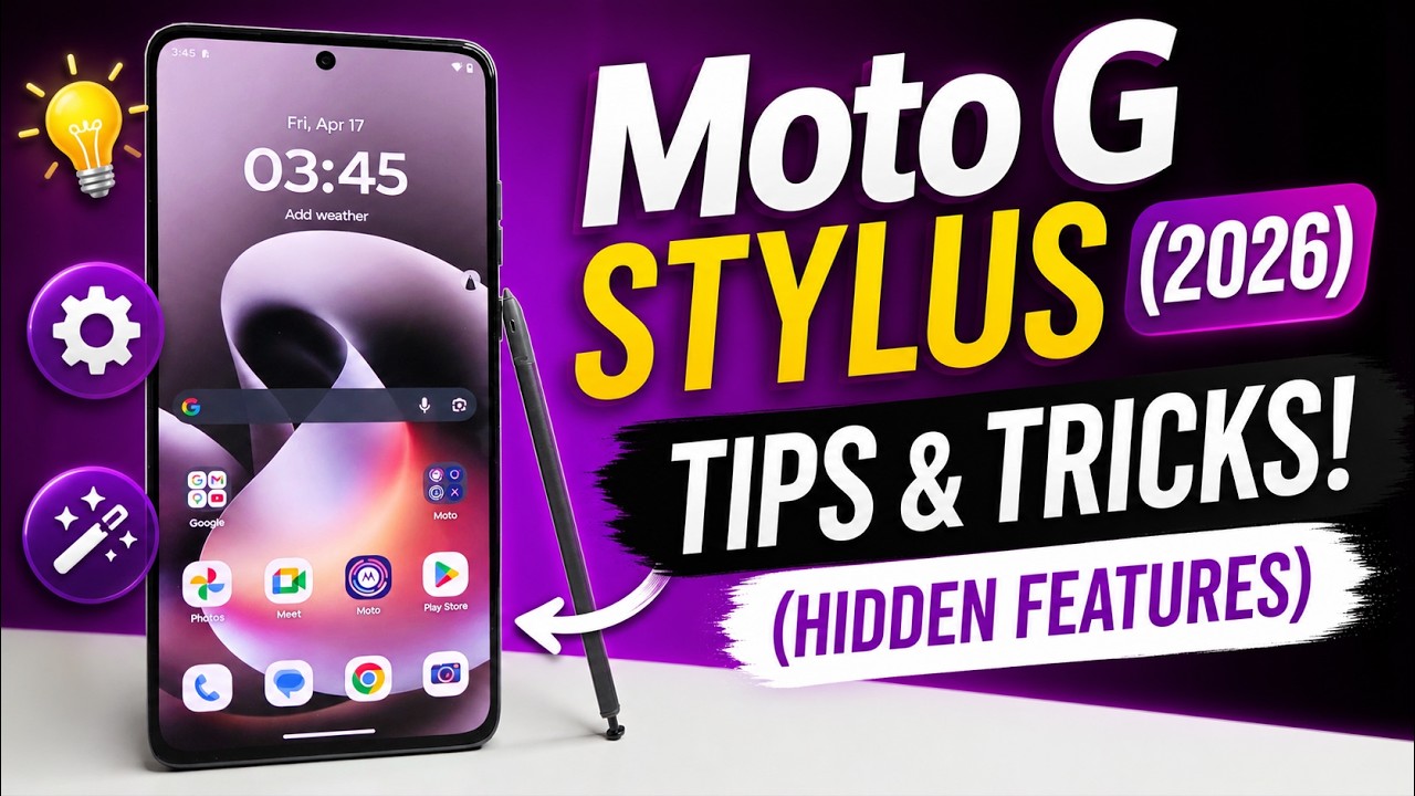 Moto G Stylus (2026) Tips & Tricks! (Hidden Features)