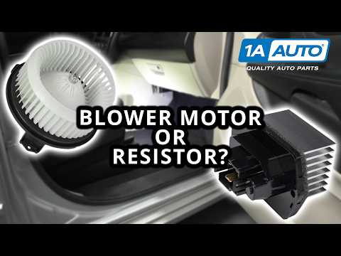 Heat Stopped Working In My Car! Blower Motor or Resistor?