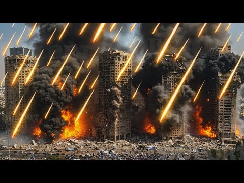 ¡TRÁGICA RESPUESTA! Los mortales MISILES de Irán DEVASTAN todo a su paso en Israel