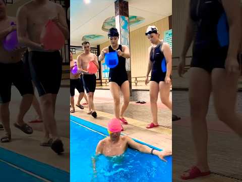 Swimming Pool 👙 🥽 Swimming Cap 🤪😚✌️#shorts #swimming #fitness #flyboard #bluesilver #waterpark