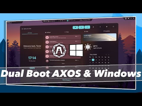 How to Dual Boot AXOS and Windows 11 (EASY WAY)