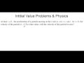 Particle Motion and Calculus Concepts