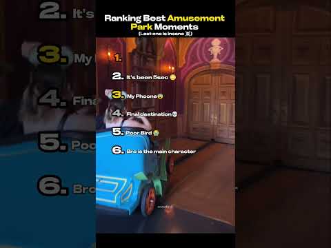Ranking Best Amusement Park Moments