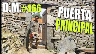 Restaurando una CABAÑA ABANDONADA de más de 100 AÑOS 26 🏠Puerta principal - Detección Metálica 466