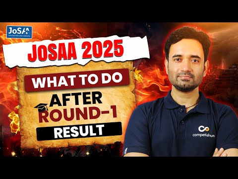 Got a Seat in Round 1? MUST WATCH Before You Accept Your JoSAA 2025 Seat 🔥