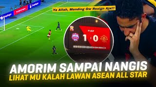 Amorim NETESKAN AIR MATA!!! Reaksi Putus Asa Ruben Amorim Usai Lihat MU Kalah Vs Asean All Star