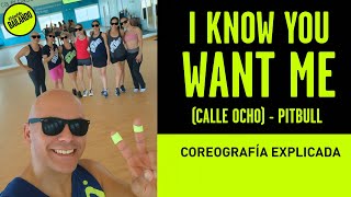 😎 I know you want me (Calle 8) - Pitbull | Coreografía fácil #yosoyfelizbailando