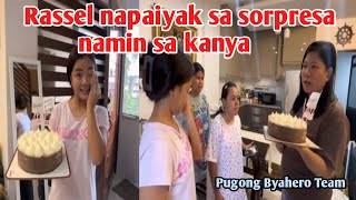 RASSEL NAIYAK SA TUWA NG BATIIN NAMIN SIYA  SA KANYANG KAARAWAN