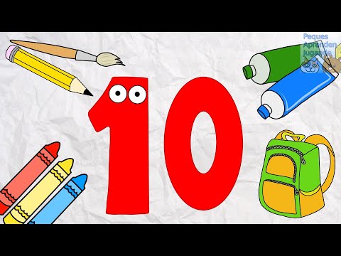 Conoce los números del 1 al 20  Video para niños  Peques Aprenden Jugando