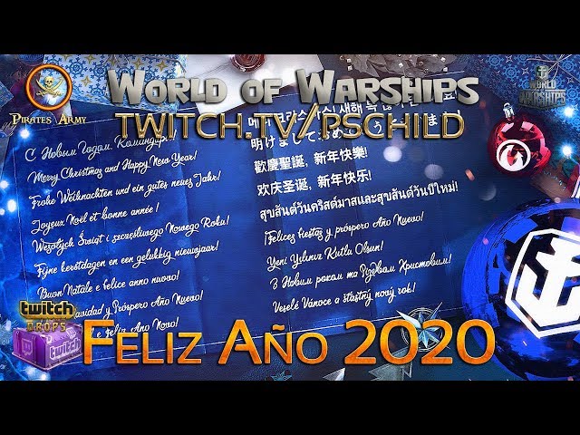 World of Warships Español - Feliz Año 2020 - Happy New Year 2020