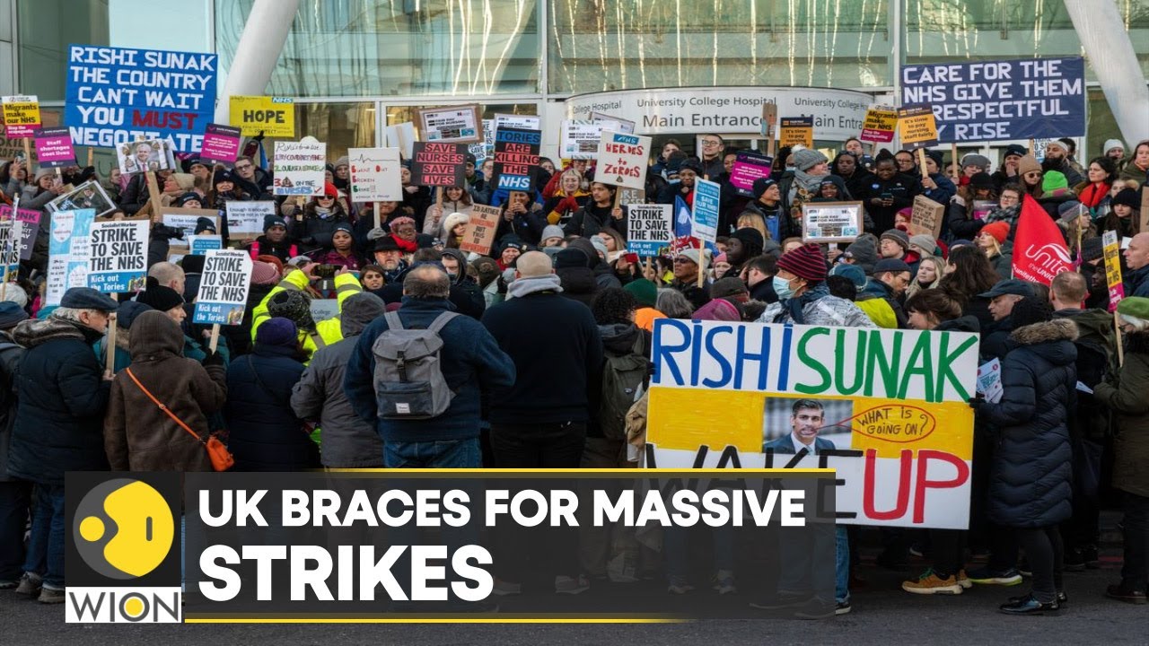 UK braces for massive strikes, seven trade unions to go on strike today