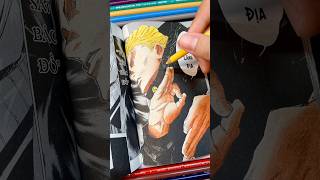COLORING My Jujutsu Kaisen Manga — Hakari Kinji (P1) #shorts #jujutsukaisen #coloring #manga #hakari