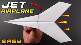 FLY FAR - Paper Plane (1000 FEET!) - How To Make Paper Airplane easy