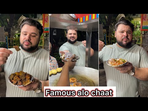 Famous alo tikki alo chat pani puri