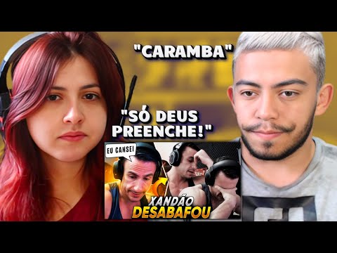 SUPER XANDÃO fica DESOLADO e DESABAFA com o CHAT - ( NÃO AGUENTA MAIS... ) | REACT em CASAL