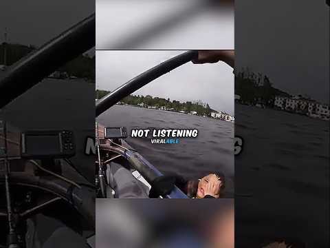 Kayaker RESCUES Stranded Son By DRUNK DAD 😱