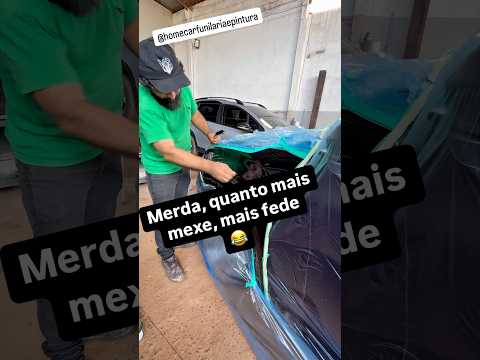 Retrabalho do Creta #pintura #funilaria #carro #paint #car #pinturaautomotiva