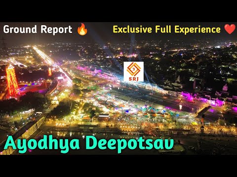 Ayodhya Deepotsav Exclusive Ground Experience | Biggest Festival Preparation Vlog | Travel SRJ