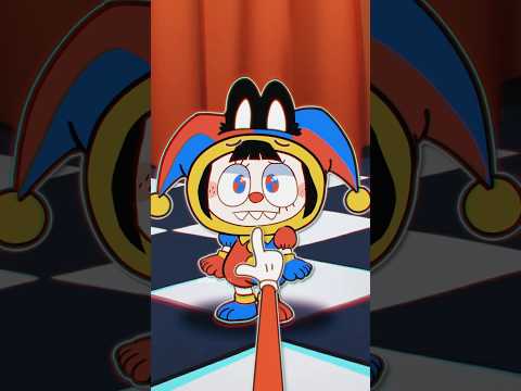 Labubu, but it's Pomni (Labubu Zimomo Animation)