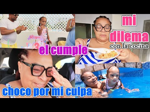 CUMPLEAÑOS EN LA PISCINA / TENGO UN DILEMA CON LA COCINA