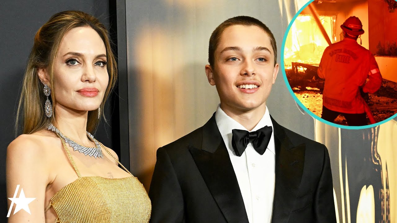 Angelina Jolie Reveals Alongside Son Knox How She Is Helping Out During L.A. Wildfires