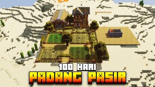 100 Hari Minecraft Padang Pasir