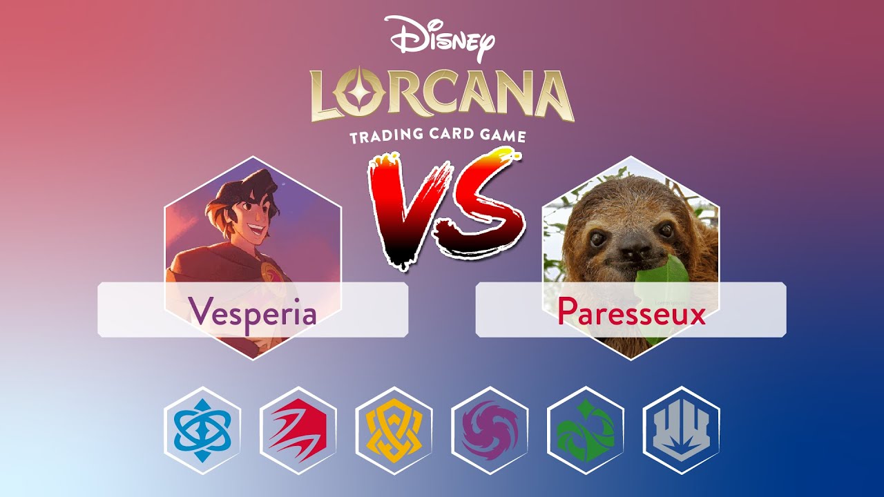 Les MEILLEURS JOUEURS FRANCAIS ! Paresseux VS Vesperia | Duel Lorcana FR