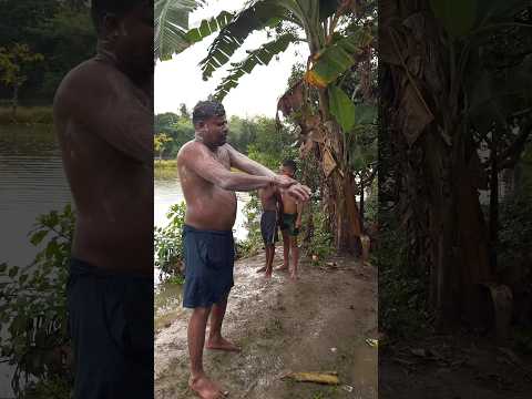 What's the situation like when go swimming in a pond? 🤣 #funny #laugher #funnyclip #viral2025 #fun