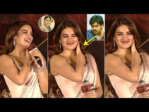 Actress Nidhhi Agerwal Speech @ Hari Hara Veera Mallu Movie Trailer Launch | Pawan Kalyan | Airanews