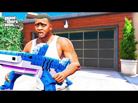 GTA 5: Franklin Steal Rarest Tralalero Tralala Brainrot From Shinchan in Gta 5